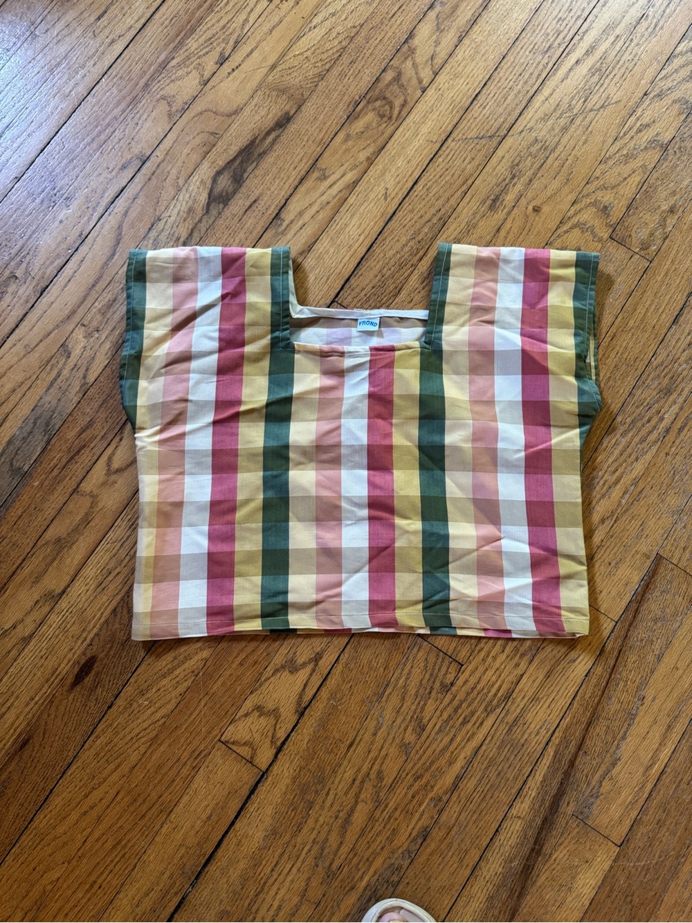 Frond Shop handmade top, XS/S